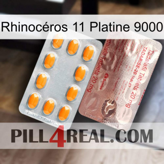 Rhinocéros 11 Platine 9000 new13